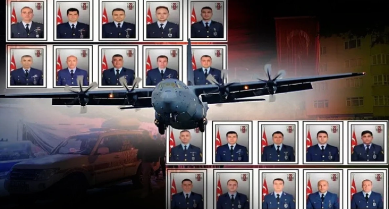Gürcüstanda təyyarə qəzasında şəhid olan hərbçilərin cənazələri Türkiyəyə göndəriləcək