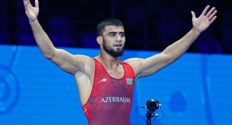 Azərbaycan güləşçisi İslamiadanın gümüş medalını qazanıb