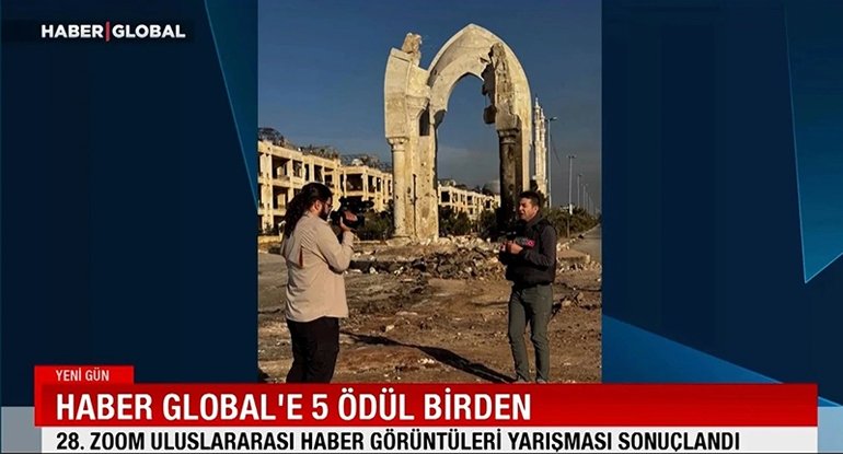 Türkiyənin "Haber Global" telekanalı beş mükafata layiq görülüb