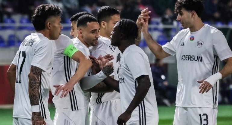 &ldquo;Qarabağ&rdquo; 4 qol vurub qələbə qazandı