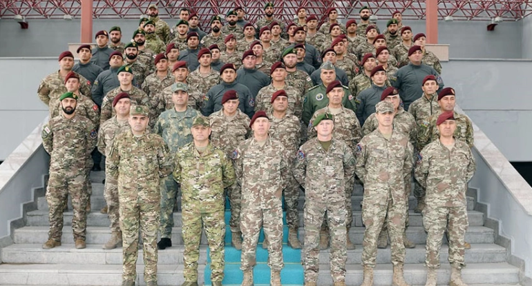 Azərbaycan, Türkiyə və Gürcüstan xüsusi təyinatlıları Ankarada təlim keçib