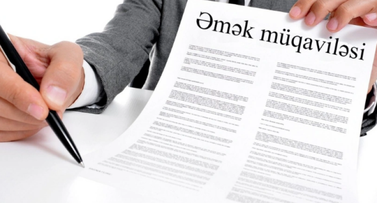 Azərbaycanda əmək müqavilələrinin sayı açıqlanıb
