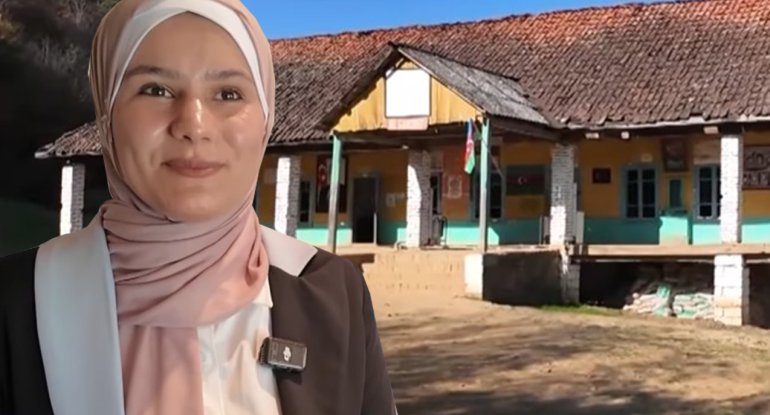 Kəndinə ilk ali təhsilli qadın kimi qayıtdı...&nbsp;- Video