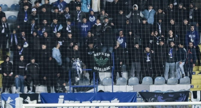 "Qarabağ" azarkeşlərinə görə cərimələnib