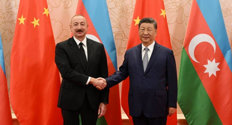 Çin lideri Azərbaycan Prezidentini təbrik edib