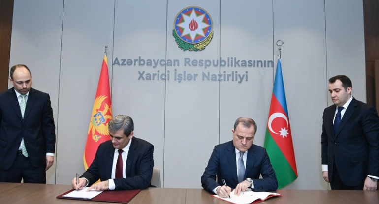Azərbaycan və Monteneqro konsulluq məsələləri üzrə əməkdaşlığa dair memorandum imzalayıb