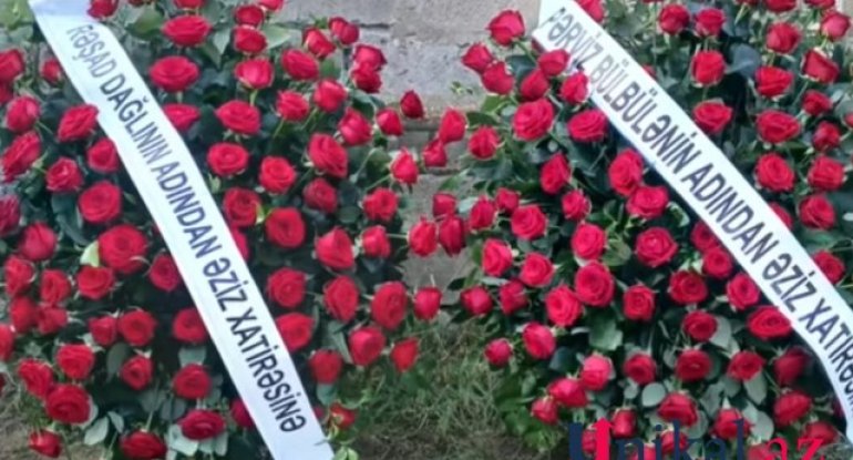 Rəşad Dağlı Kərimin dəfninə əklil göndərdi