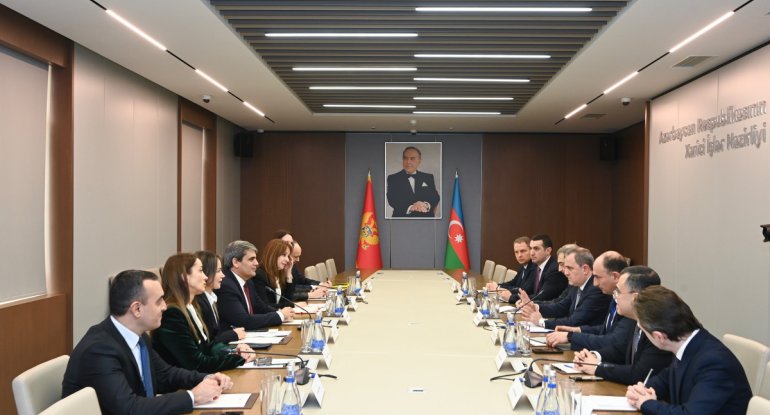 Azərbaycan və Monteneqro XİN başçıları görüşüb