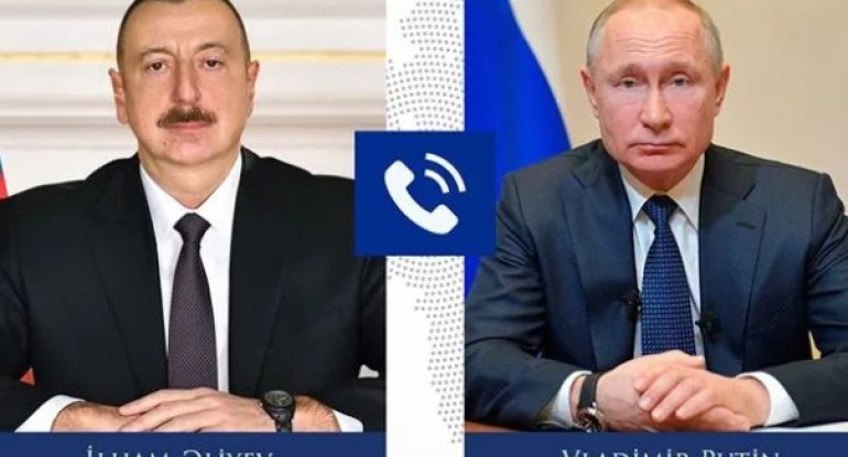 Rusiya Prezidenti İlham Əliyevə doğum günü münasibətilə zəng edib