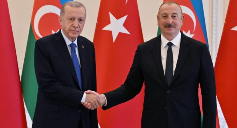 Ərdoğan Azərbaycan Prezidentini doğum günü münasibətilə təbrik edib