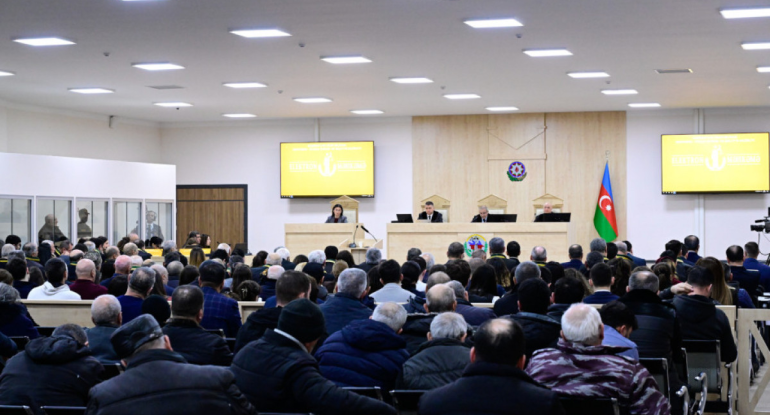 Ermənistan vətəndaşlarının məhkəməsində məhkəmə baxışı başa çatıb