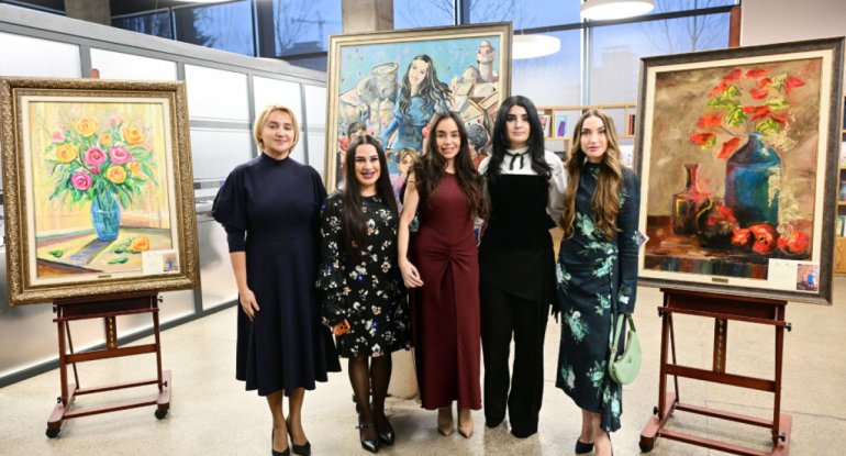 Leyla Əliyeva və Alena Əliyeva DOST İnklüziv İnkişaf və Yaradıcılıq Mərkəzini ziyarət ediblər - FOTO