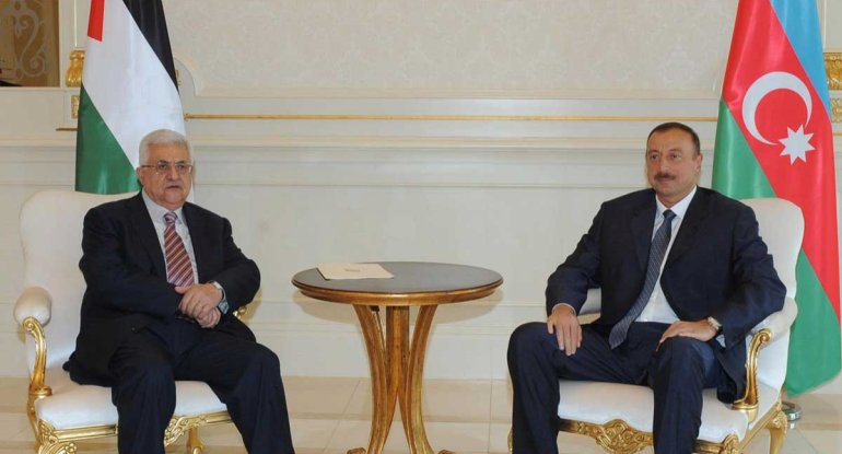 Mahmud Abbas Prezident İlham Əliyevi təbrik edib