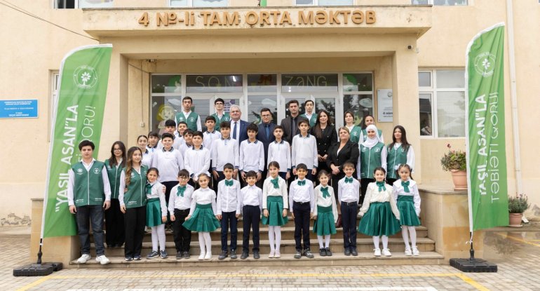Yaşıl ASAN&rdquo; ekoloji proqramı çərçivəsində &ldquo;Balaca Ekoloqlar&rdquo; layihəsi davam edir