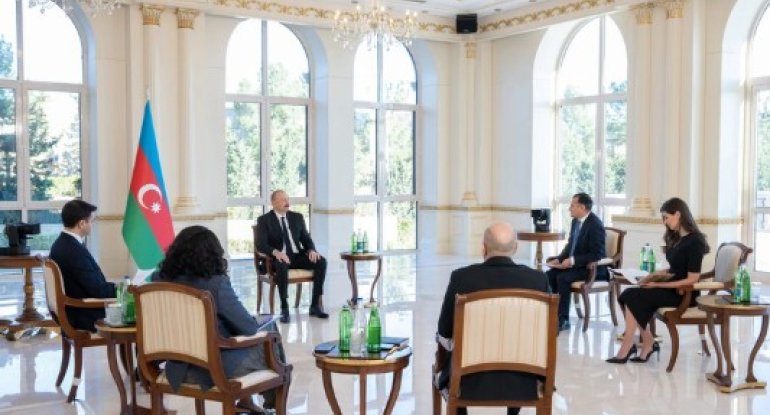 Azərbaycan Prezidenti İlham Əliyev yerli televiziya kanallarına müsahibə verib - TAM MƏTN, YENİLƏNİB