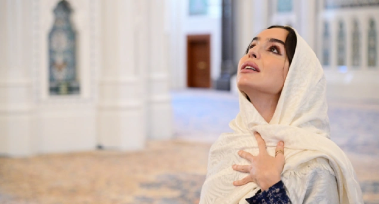 Leyla Əliyeva Maskatda Sultan Qabus Böyük Məscidini də ziyarət edib