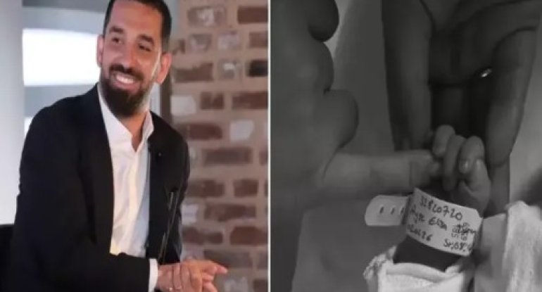 Arda Turan yeni doğulan körpəyə yarım kilo qızıl hədiyyə etdi