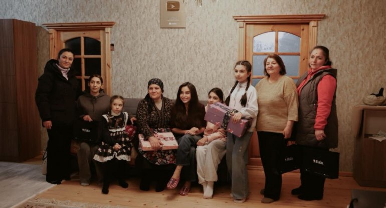 Leyla Əliyeva Qusarda &ldquo;Kənd Həyatı&rdquo; layihəsinin qonağı olub