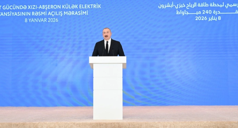 Prezident Gülüstan sarayında açılışda iştirak edib - YENİLƏNİB