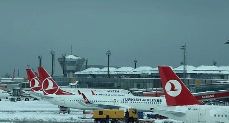 Türk Hava Yolları 54 uçuşu ləğv etdi
