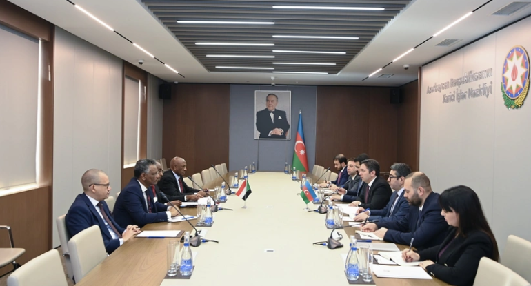 Azərbaycan və Sudan XİN-ləri arasında siyasi məsləhətləşmə keçirilib