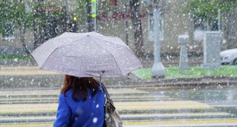 Bakıya sulu qar yağacaq, temperatur 10 dərəcə enəcək -&nbsp;XƏBƏRDARLIQ