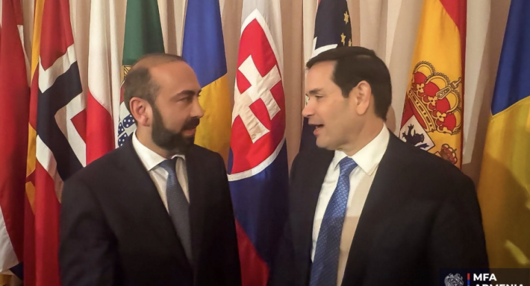 ABŞ dövlət katibi Marko Rubio Ararat Mirzoyanla görüşəcək