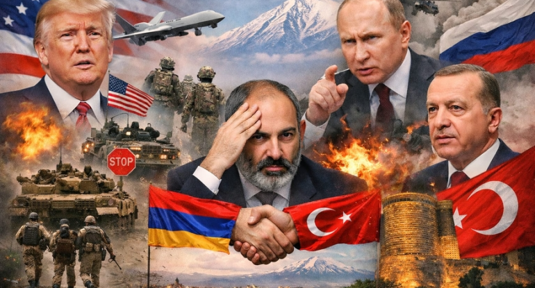 Cənubi Qafqaza ABŞ gəlir, Rusiya gedir: Kremlin təhdid etdiyi İrəvan Türkiyəyə üz tutur