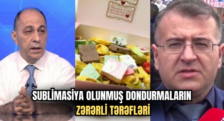 Sosial şəbəkələrin yeni trendi: sublimasiya olunmuş dondurma nə qədər təhlükəsizdir?