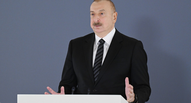 "Bu vəziyyətdən zövq alırıq" - İlham Əliyev