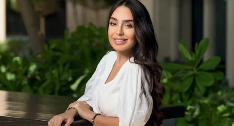 Leyla Əliyeva Davos səfərindən paylaşım etdi