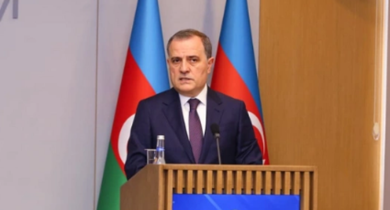 Ceyhun Bayramov: İsrail-Fələstin münaqişəsinin sülh yolu ilə həllinin tərəfdarıyıq