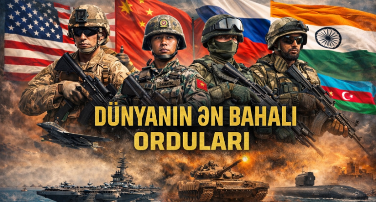 Dünyanın ən bahalı ordularının siyahısı açıqlandı - Azərbaycanın yeri&hellip;