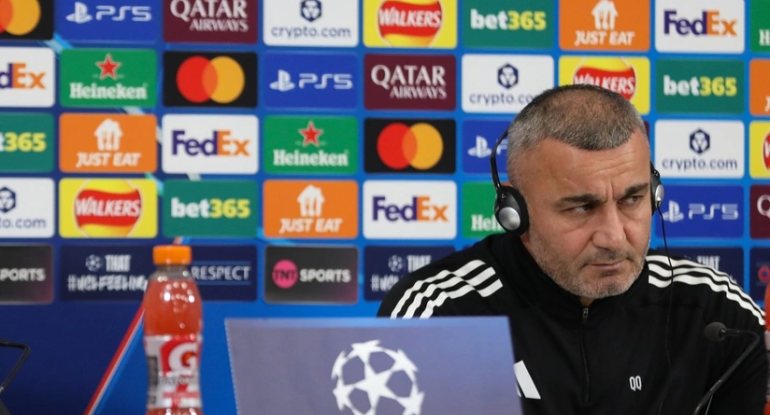 "Futbolçularım sabah ən yaxşı oyunlarından birini göstərəcəklər"