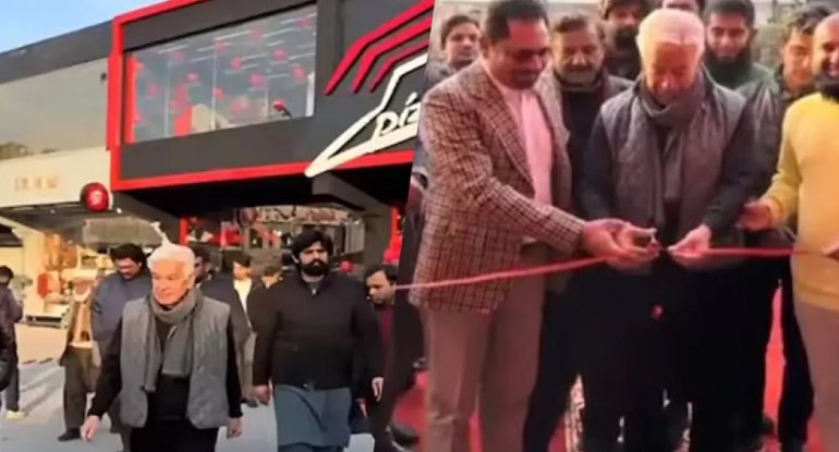 Pakistan müdafiə nazirinin qırmızı lent mərasimi beynəlxalq&nbsp;rezonans doğurdu