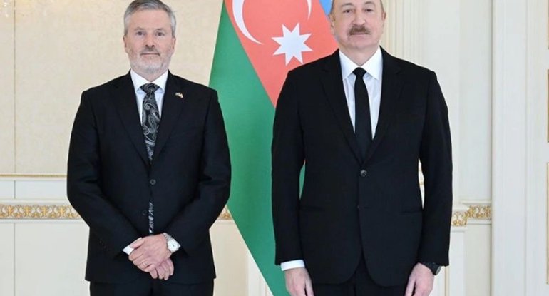 Norveç səfiri Azərbaycan Prezidentinə minnətdarlığını bildirib