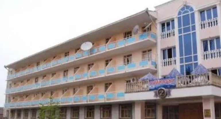 Azərbaycanda hotel yandı