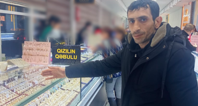 Evdən 2300 manatlıq qızıl-zinət əşyaları oğurlayan şəxs saxlanıldı