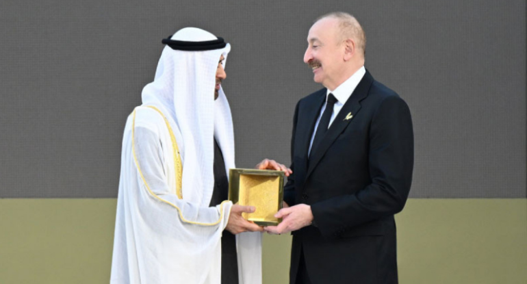 Prezident &ldquo;Zayed İnsan Qardaşlığı Mükafatı&rdquo;nın təqdim olunma mərasimi ilə bağlı paylaşım edib