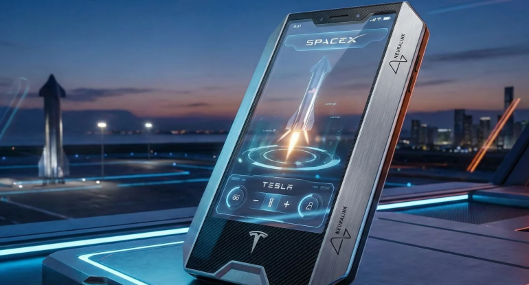 İlon Mask smartfon bazarına daxil olur: "Tesla Phone" gəlir?