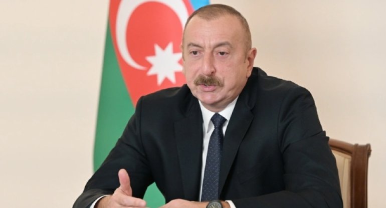 İlham Əliyev: Tranzit imkanları yaratdıqlarına görə gürcüstanlı dostlarımıza təşəkkür edirəm