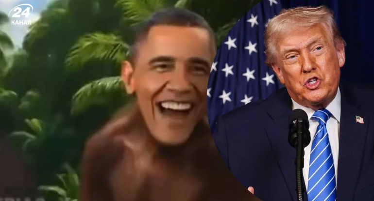 Obama Trampın onu və ailəsini meymuna bənzətməsinə belə cavab verdi