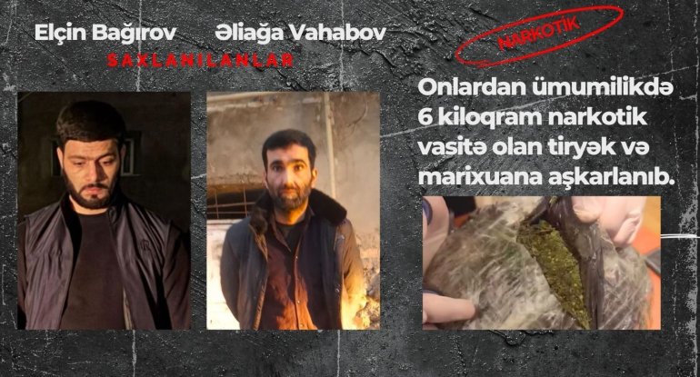 Sosial şəbəkələrdə narkotik satan şəxslər saxlanıldı -&nbsp;VİDEO