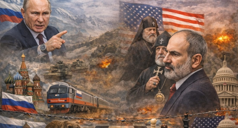 Paşinyan erməni toplumunun &ldquo;rus gözü&rdquo;nü bağlayır: Ermənistan Rusiya üçün &ldquo;geopolitik bataqlığa&rdquo; çevrilir