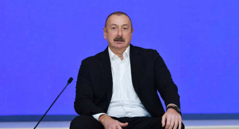 İlham Əliyevin sosial media hesablarında Sülh Şurasının ilk iclasında iştirakı ilə bağlı videoçarx paylaşılıb