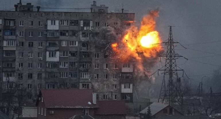Kiyev raket və dronlarla vuruldu