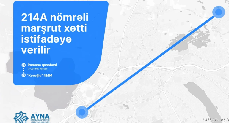 Bakıda yeni marşrut xətti işə düşüb