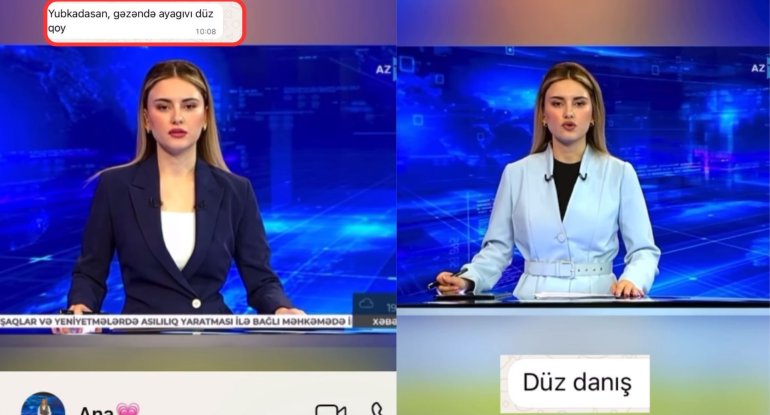 AzTV-nin aparıcısı anasının ona yazdığı mesajları paylaşdı - VİDEO