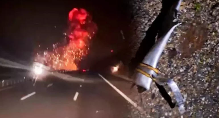 Türkiyədə şəhid pilotun qəzasının görüntüləri yayıldı - VİDEO