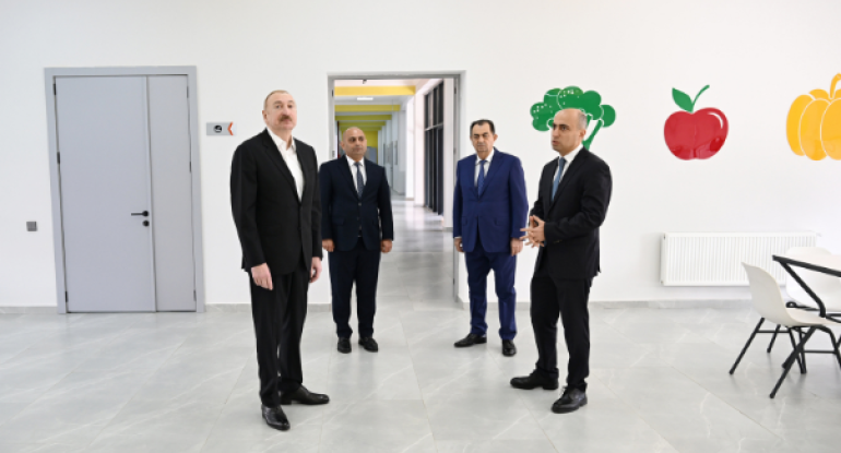 Prezident Lənkəranda açılışda -&nbsp;FOTO